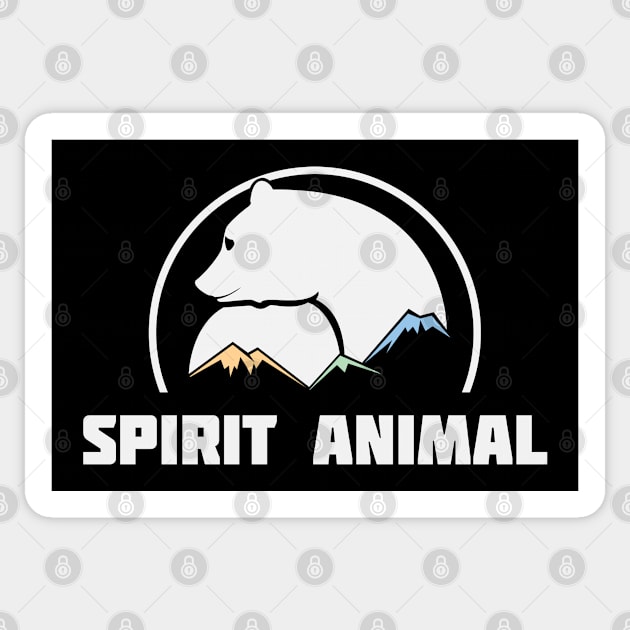 Animal Spirit is Bear Sticker by Toogoo